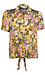 Floral Shirt with Front Knot Thumb 1