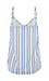 Striped V-Neck Tank Thumb 2