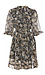 Ruffle Chiffon Mini Dress Thumb 1