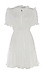 Ruffle Neck Swiss Dot Dress Thumb 1