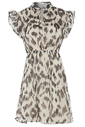 Animal Print Mini Dress