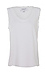 V-Neck Sleeveless Frayed Top Thumb 1