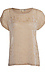 Cheetah Printed Short Sleeve Top Thumb 1
