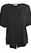 Neck Tie Short Sleeve Top Thumb 1