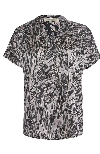 Short Sleeve Printed Top Slide 1