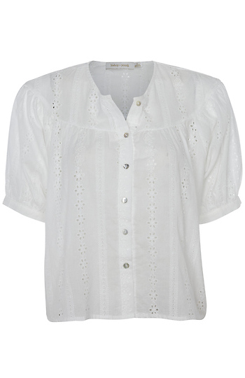 Bishop + Young Eyelet Blouse Slide 1