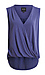 Sleeveless Surplice Top Thumb 1