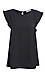 Ruffle Sleeve Round Neck Top Thumb 1