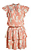 Watercolor Print Mini Dress Thumb 1