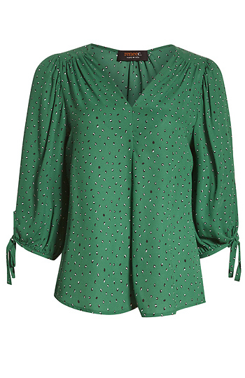 Tie Sleeve Blouse Slide 1