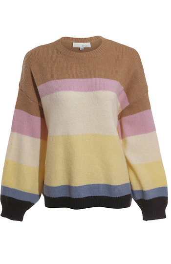 Stripe Pullover Sweater Slide 1