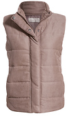 Peach Skin Quilted Vest