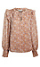 Split Neck Printed Blouse Thumb 1