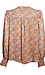 Split Neck Printed Blouse Thumb 2