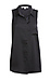 Sleeveless Satin Button Down Thumb 1