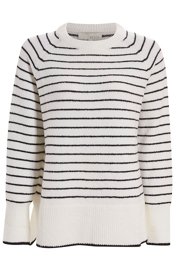 Stripe Pullover Sweater Slide 1