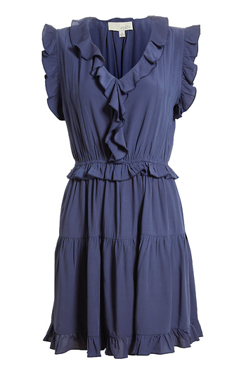 Ruffled Mini Dress Slide 1