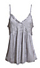 Smocked Front Satin Tank Thumb 1