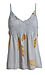 Smocked Front Petal Satin Tank Thumb 1