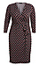 Renee C Printed Wrap Dress Thumb 1