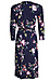 Surplice Floral Print Dress Thumb 2