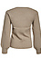 Balloon Sleeve Rib Knit Top Thumb 2