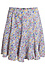 Floral Print Mini Skirt Thumb 1