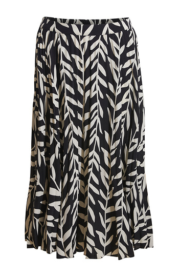 Pleated Midi Skirt Slide 1