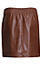 Animal Embossed Faux Leather Skirt Thumb 2