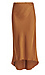 High Low Midi Satin Skirt Thumb 1