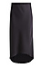 High Low Midi Satin Skirt Thumb 1