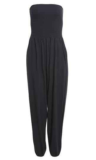BOBI Smocked Top Jumpsuit Slide 1