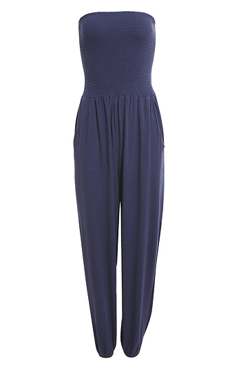 BOBI Smocked Top Jumpsuit Slide 1