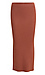 Ribbed Bodycon Midi Skirt Thumb 1