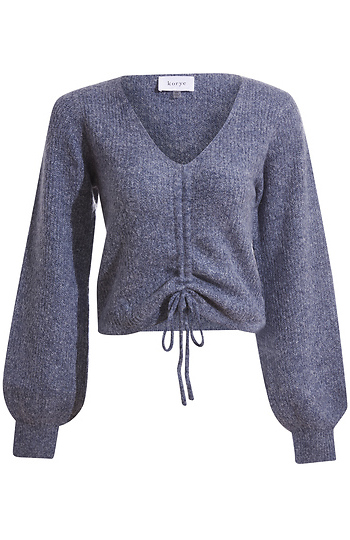 Drawstring Ruched Top Slide 1