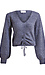Drawstring Ruched Top Thumb 1