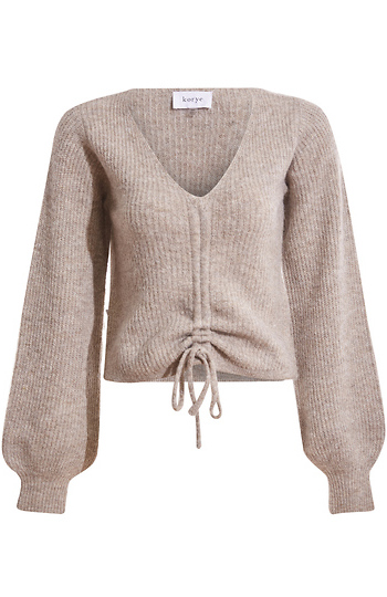 Drawstring Ruched Top Slide 1