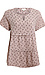 Floral Print Tiered Top Thumb 1