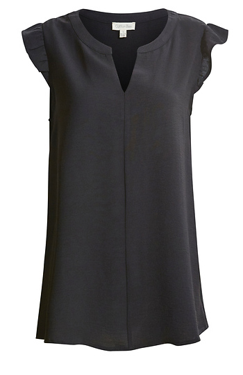 Sleeveless Ruffle Top Slide 1