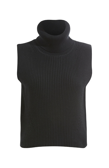 French Connection Sleeveless Turtleneck Slide 1