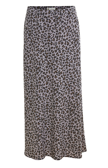 Animal Print Midi Skirt Slide 1