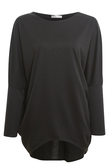 French Terry Dolman Sleeve Top Slide 1