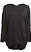 French Terry Dolman Sleeve Top Thumb 1