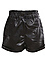 Skies are Blue Faux Leather Paperbag Shorts Thumb 1