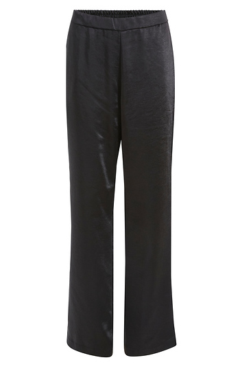 High Rise Satin Trousers Slide 1