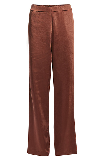High Rise Satin Trousers Slide 1
