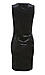 Shirred Side Velvet Mini Dress Thumb 2