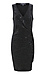 Shirred Side Lurex Dress Thumb 1