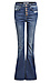 High Rise Button Fly Flare Jean Thumb 1