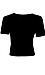 Shirred Front Short Sleeve Top Thumb 2